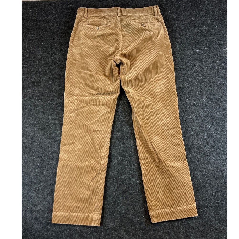 Polo Ralph Lauren Mens Bedford Corduroy Pants Tan Brown 32x30 Stretch Trousers